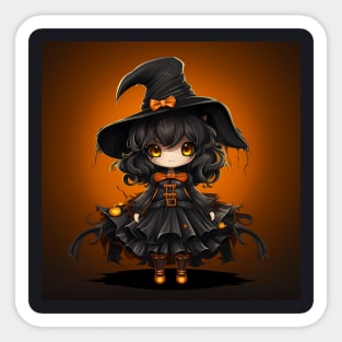 Witch girl Sticker